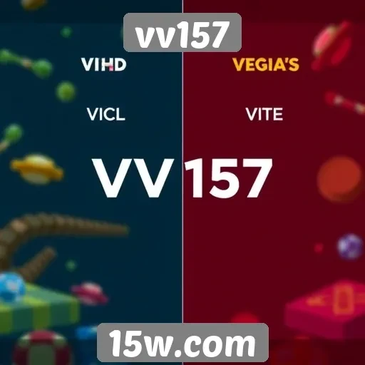 Comparativo entre vv157 e outros sites de jogos
